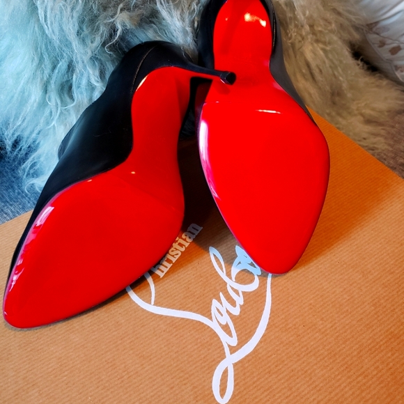 Christian Louboutin Dugueclina 100 Nappa Heels - Picture 7 of 10